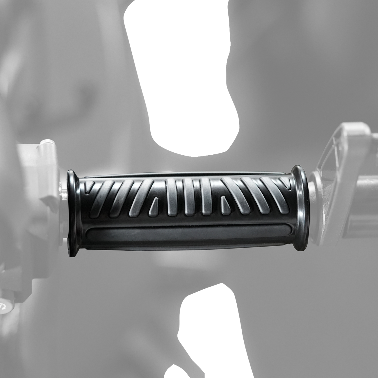 SHOW CHROME Combat Grips - Ryker - Black 17-455BK