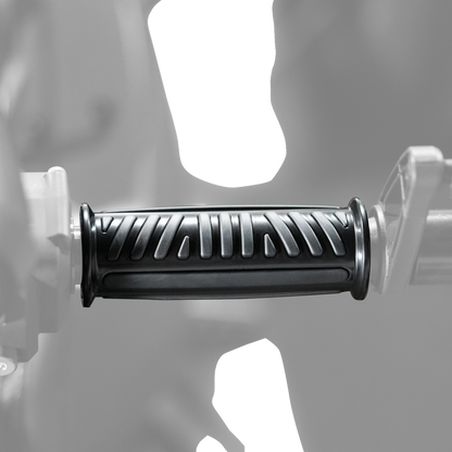 SHOW CHROME Combat Grips - Ryker - Black 17-455BK
