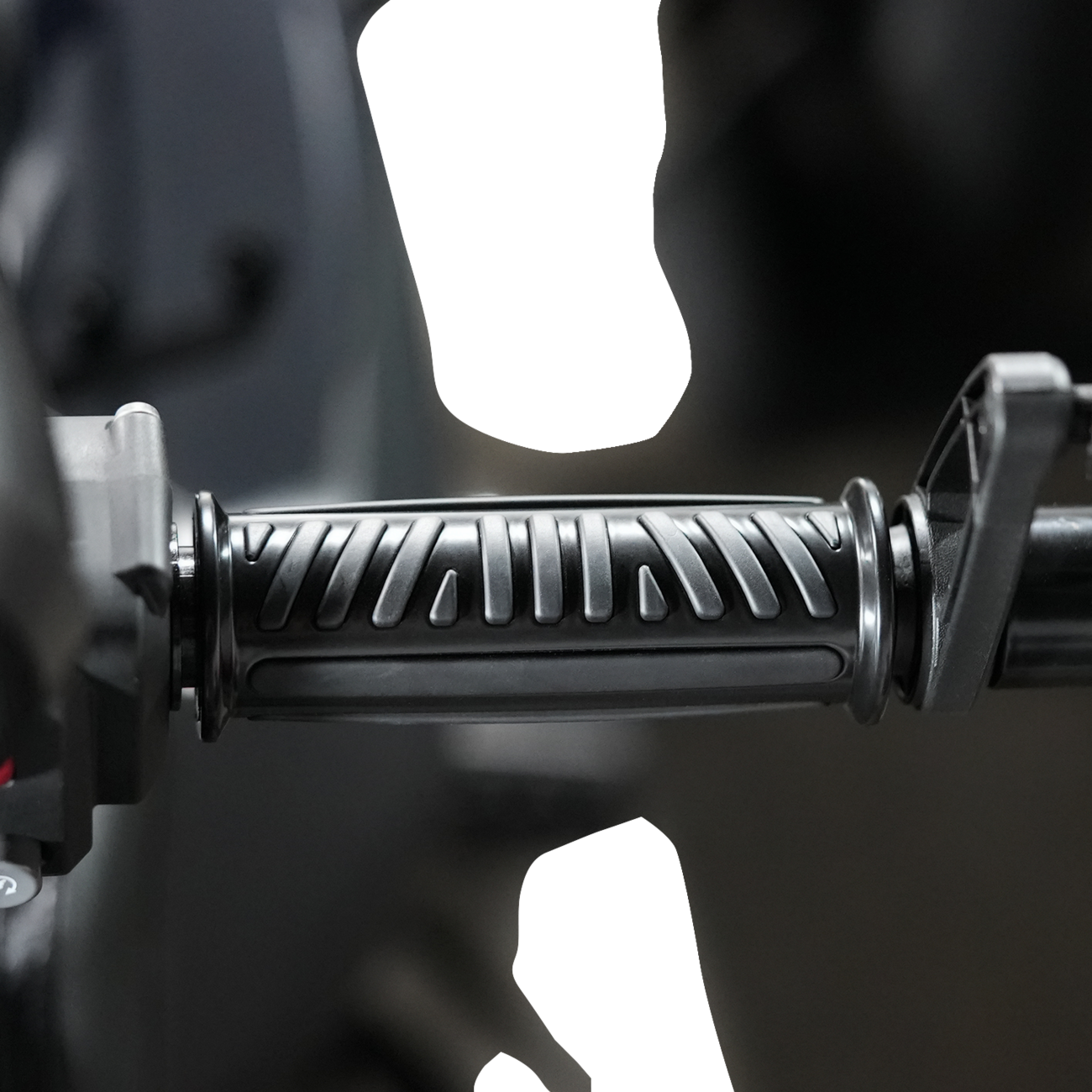 SHOW CHROME Combat Grips - Ryker - Black 17-455BK