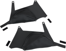 SHOW CHROME Dual Side Tank Pouch - Ballistic w/ Black Stitch - Ryker '19-'24 H40-401CBK