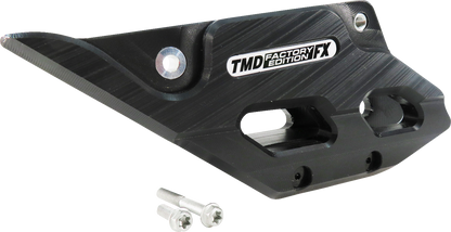 T.M. DESIGNWORKS Factory Edition Chain Guide With Replacement Wear Pad - Black - Gas Gas/Husqvarna/KTM RCG-KT5-BK