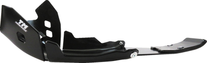 T.M. DESIGNWORKS Skid Plate - Black - Gas Gas | Husqvarna | KTM KHLG-258-BK