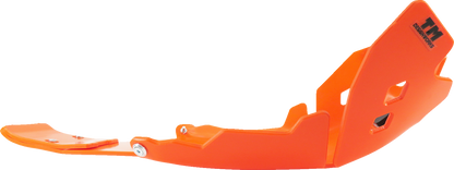 T.M. DESIGNWORKS Skid Plate - Orange - Gas Gas | Husqvarna | KTM KHLG-258-OR