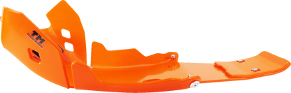 T.M. DESIGNWORKS Skid Plate - Orange - Gas Gas | Husqvarna | KTM KHLG-258-OR