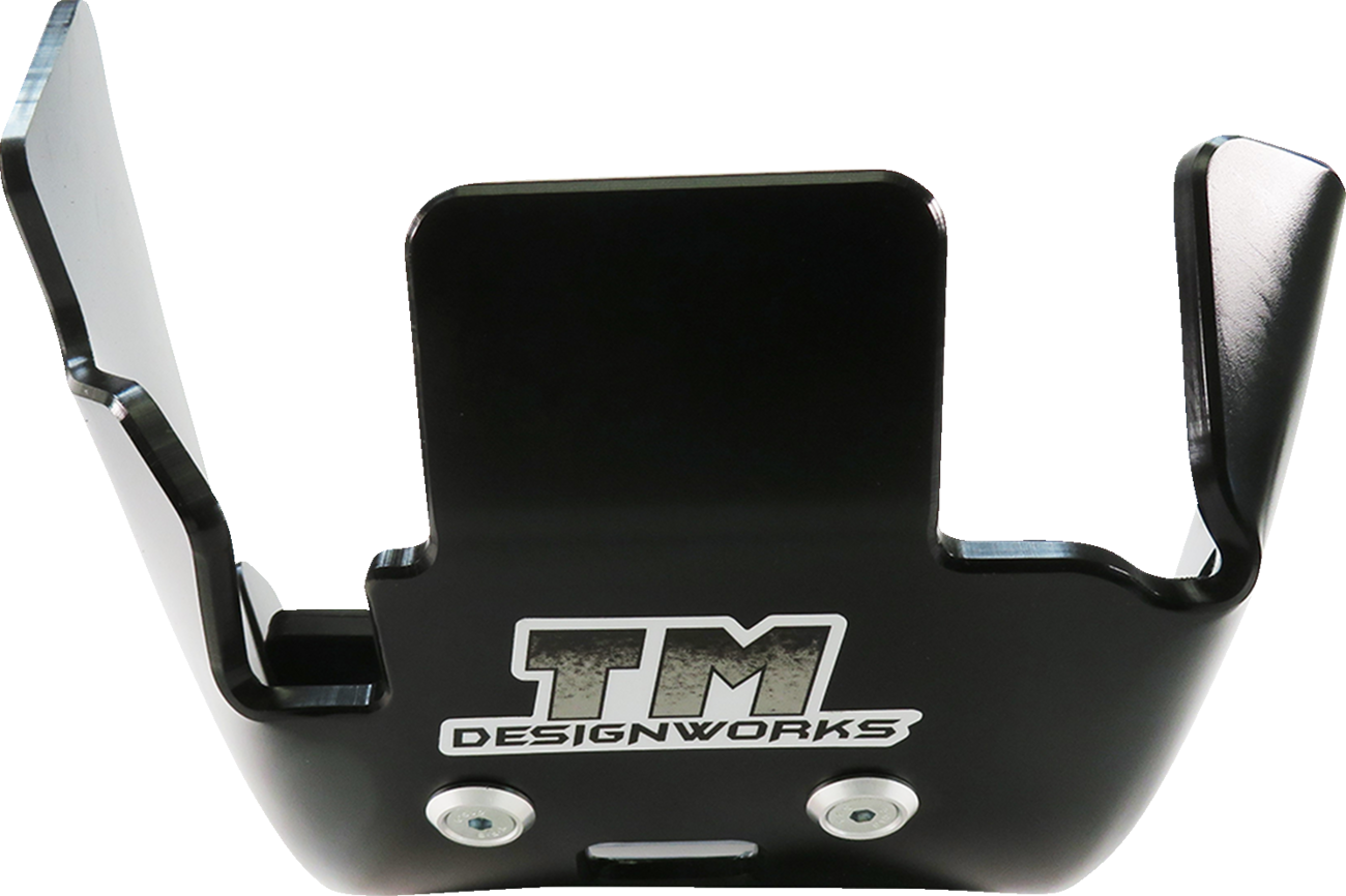 T.M. DESIGNWORKS Skid Plate - Black - Gas Gas | Husqvarna | KTM KHLG-258-BK