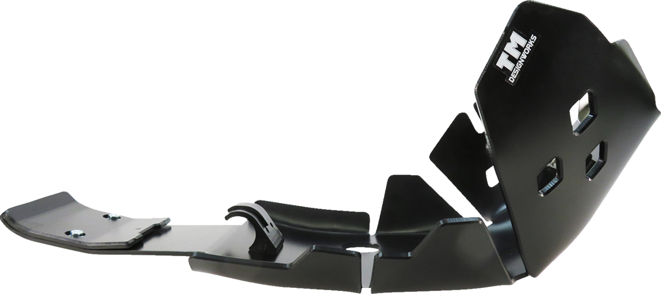 T.M. DESIGNWORKS Skid Plate - Black - Gas Gas | Husqvarna | KTM KHLG-362-BK