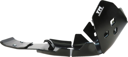 T.M. DESIGNWORKS Skid Plate - Black - Gas Gas | Husqvarna | KTM KHLG-362-BK