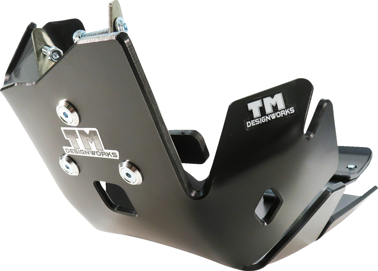 T.M. DESIGNWORKS Skid Plate - Black - Gas Gas | Husqvarna | KTM KHLG-362-BK