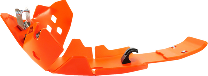 T.M. DESIGNWORKS Skid Plate - Orange - Gas Gas | Husqvarna | KTM KHLG-362-OR
