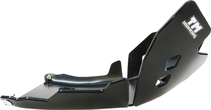 T.M. DESIGNWORKS Skid Plate - Black - Gas Gas | Husqvarna | KTM KTMC-258-BK