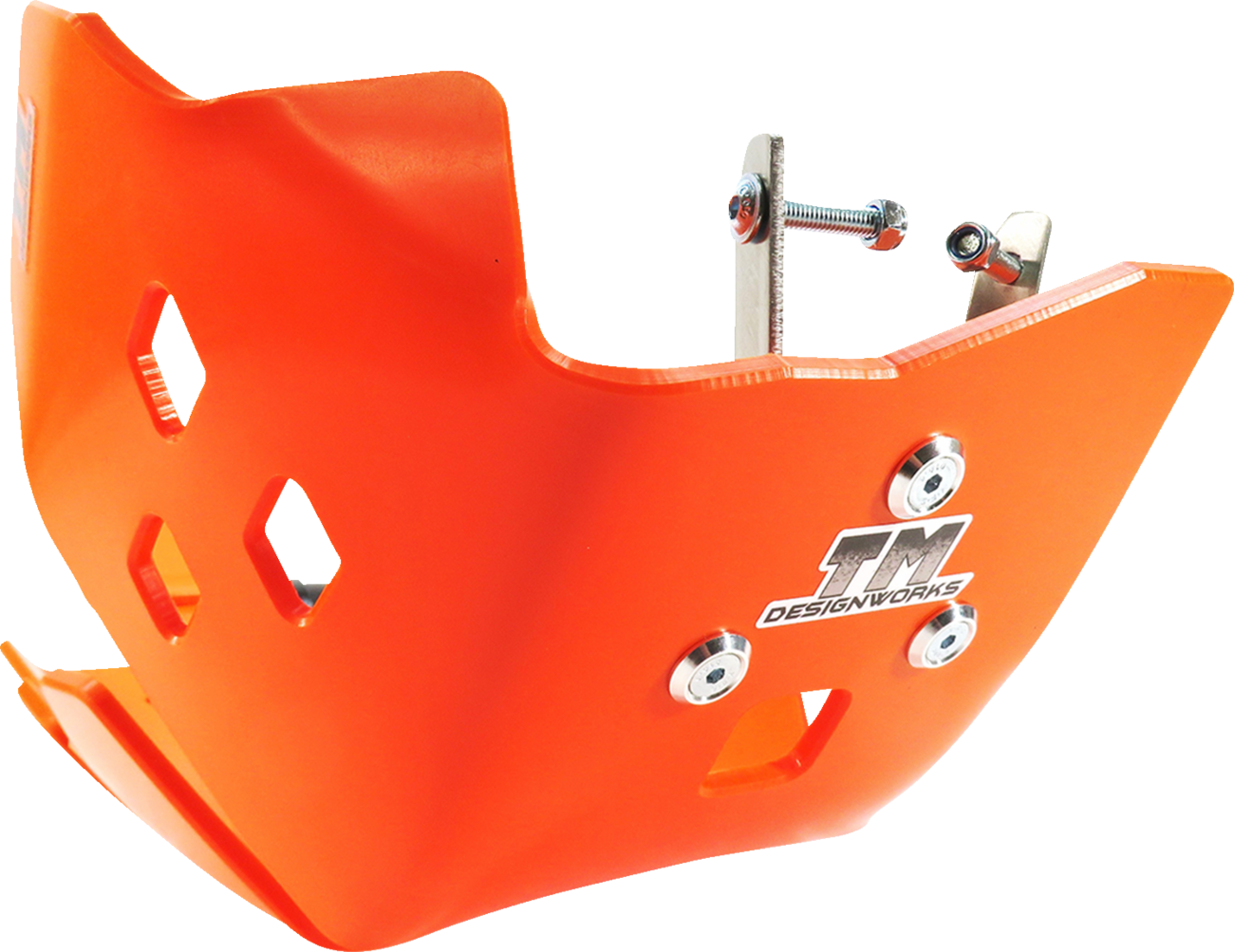 T.M. DESIGNWORKS Skid Plate - Orange - Gas Gas | Husqvarna | KTM KHLG-362-OR