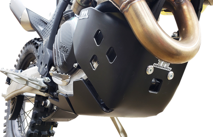 T.M. DESIGNWORKS Skid Plate - Black - Gas Gas | Husqvarna | KTM KHLG-362-BK
