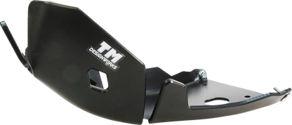 T.M. DESIGNWORKS Skid Plate - Black - Gas Gas | Husqvarna | KTM KTMC-258-BK