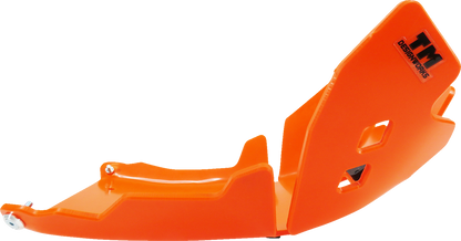 T.M. DESIGNWORKS Skid Plate - Orange - Gas Gas | Husqvarna | KTM KTMC-258-OR