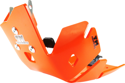 T.M. DESIGNWORKS Skid Plate - Orange KTMC-362-OR