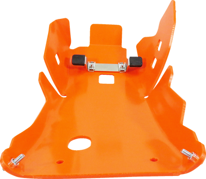T.M. DESIGNWORKS Skid Plate - Orange - Gas Gas | Husqvarna | KTM KTMC-258-OR