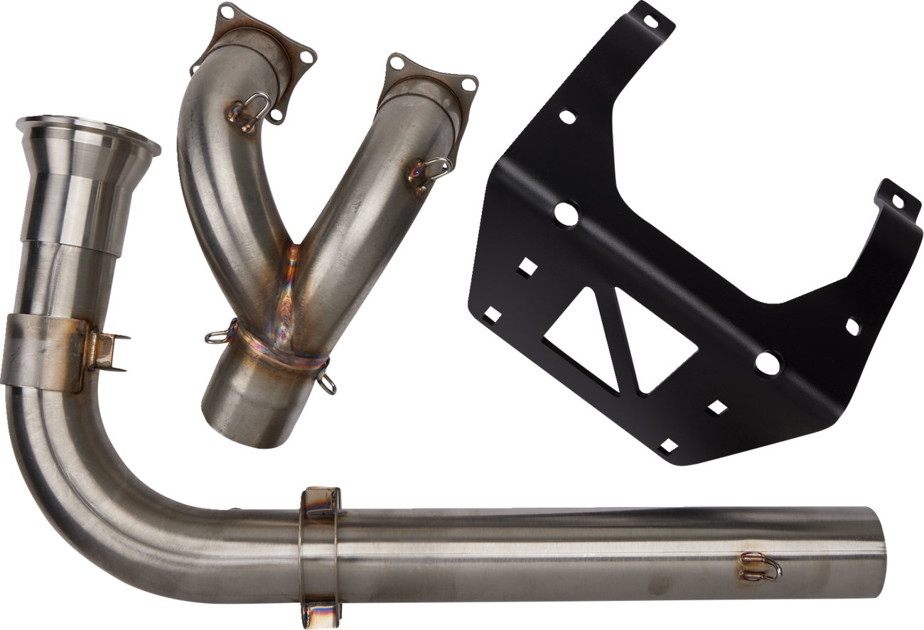TRINITY RACING Stainless Steel Exhaust System TR-4161D-SS