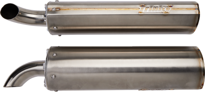 TRINITY RACING Stainless Steel Slip-On Mufflers TR-4160S-SS