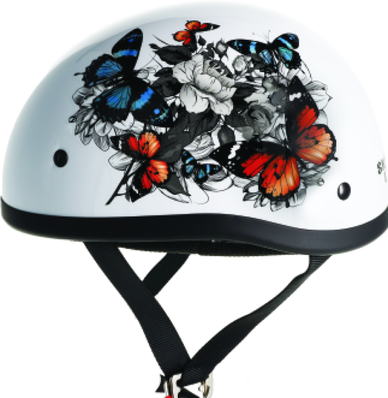 Skid Lids White Rose Original Helmet - 2XL