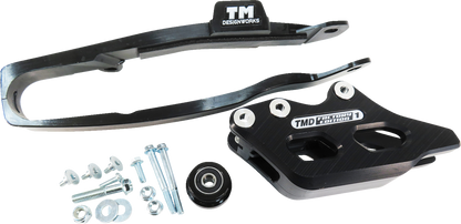T.M. DESIGNWORKS Chain Guide/Slider - Black - YZ 450 F YCP-OR9-BK