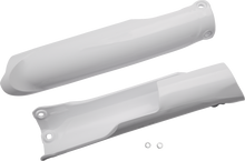 UFO Fork Slider Protectors - White YA04895#046