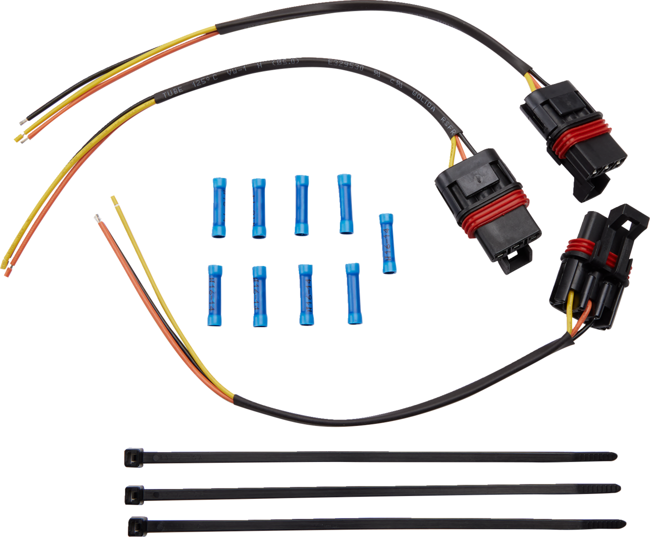 MOOSE OFFROAD Pulse Busbar Pigtail Harness - 3 Pack - Polaris 100-2336-3-PU