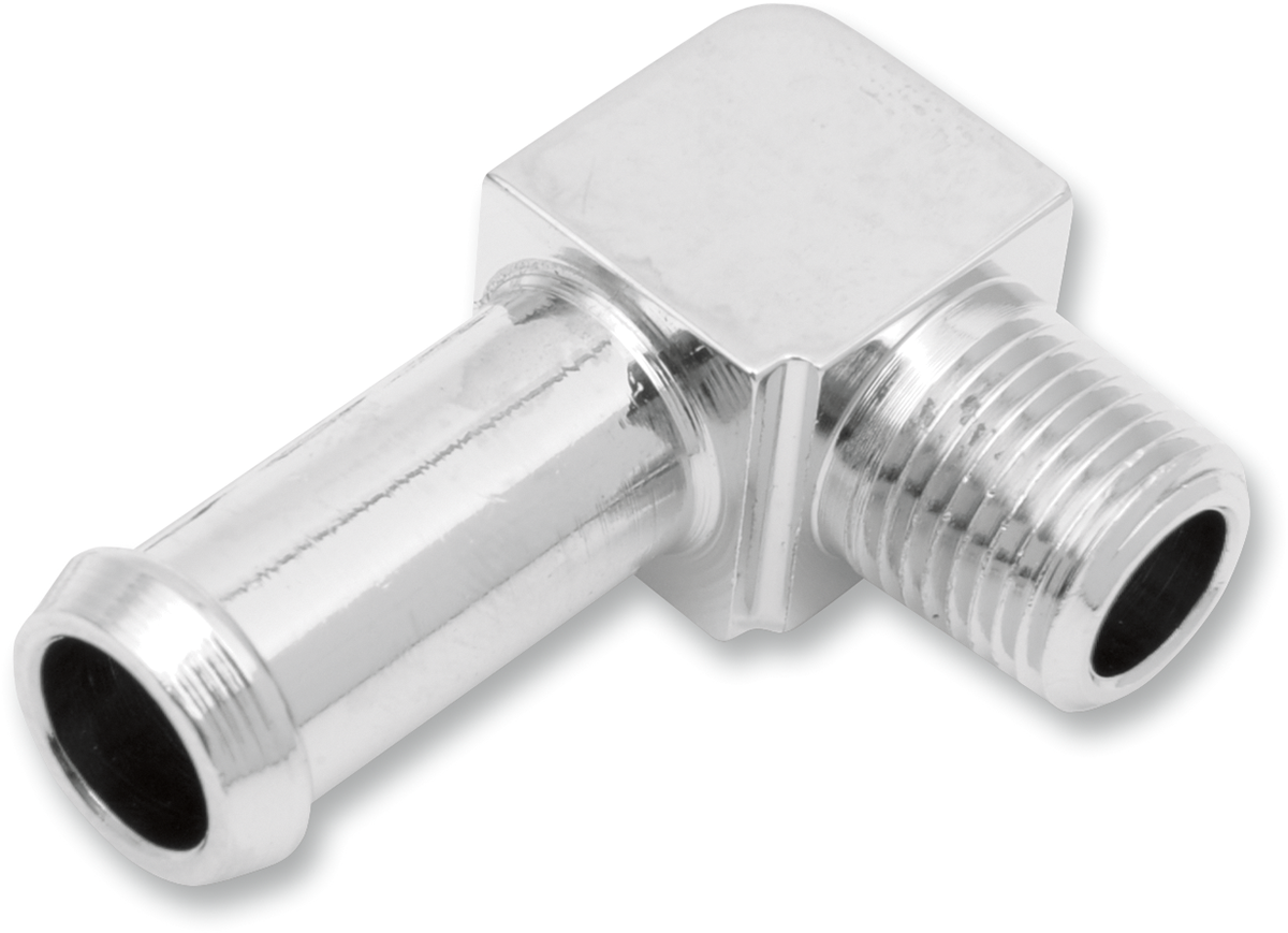 GARDNER-WESTCOTT Male - 90° - 3/8"-1/8" NPT - Chrome 7-91TD-6X2