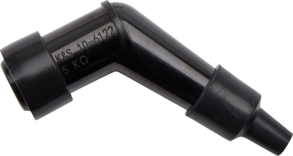MOOSE OFFROAD Spark Plug Resistor Cover - 120° Elbow Type - Short 10-M6122