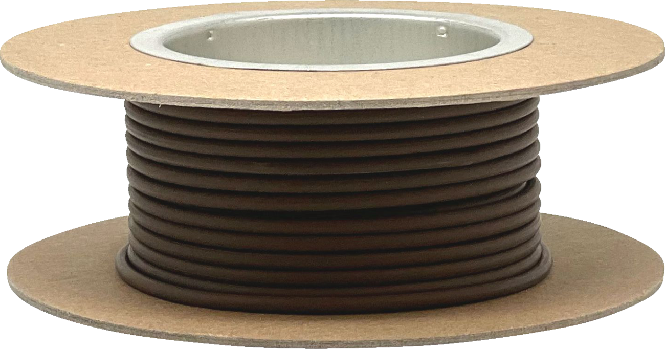 NAMZ 25' GXL Wire Spool - 12 Gauge - Brown NGWR-112