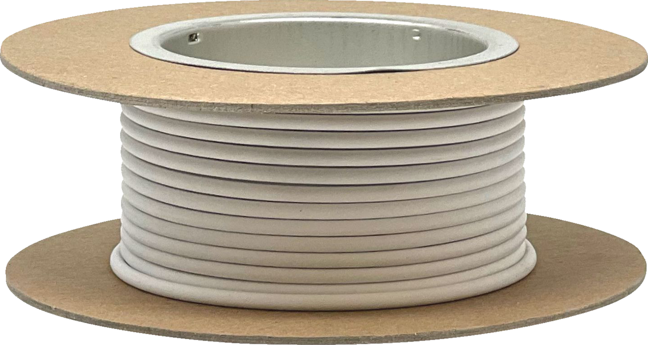 NAMZ 25' GXL Wire Spool - 12 Gauge - White NGWR-912