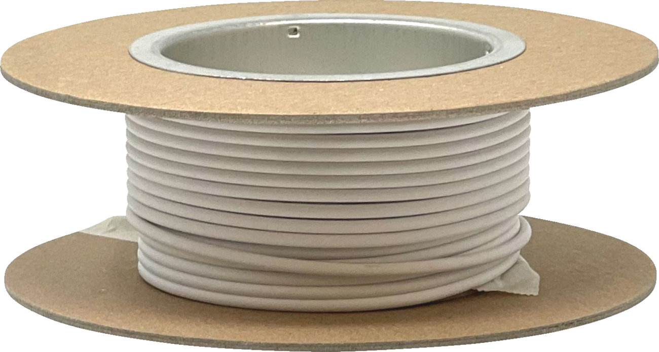 NAMZ 25' GXL Wire Spool - 14 Gauge - White NGWR-914