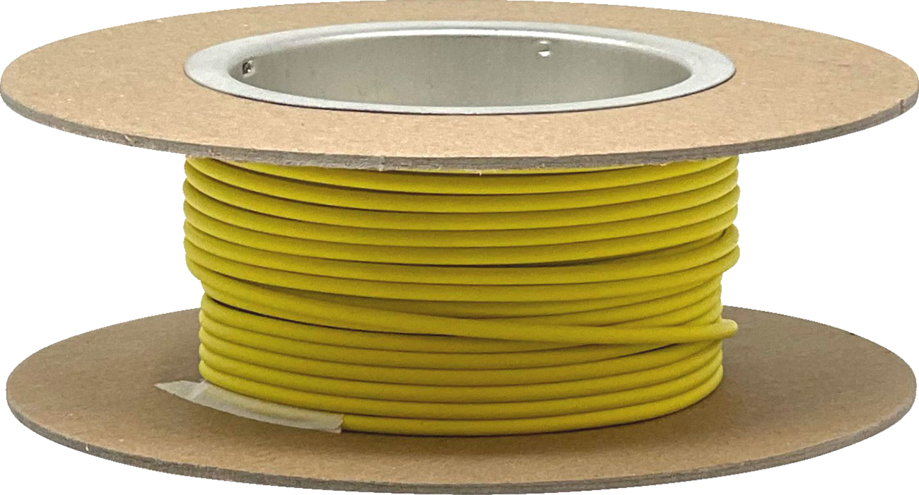 NAMZ 25' GXL Wire Spool - 16 Gauge - Yellow NGWR-416