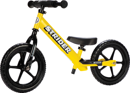 STRIDER 12" Sport Balance Bike - Yellow ST-S4YE