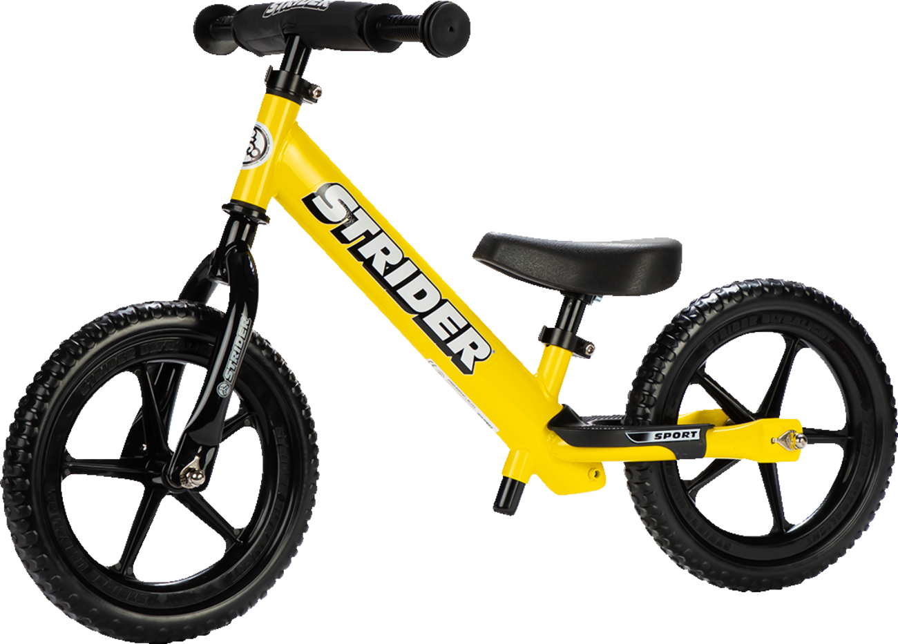 STRIDER 12" Sport Balance Bike - Yellow ST-S4YE