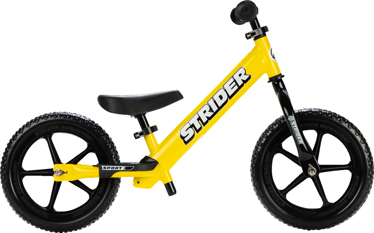 STRIDER 12" Sport Balance Bike - Yellow ST-S4YE