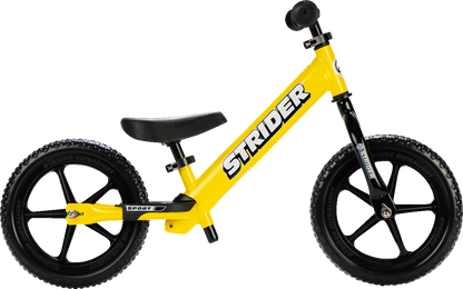 STRIDER 12" Sport Balance Bike - Yellow ST-S4YE