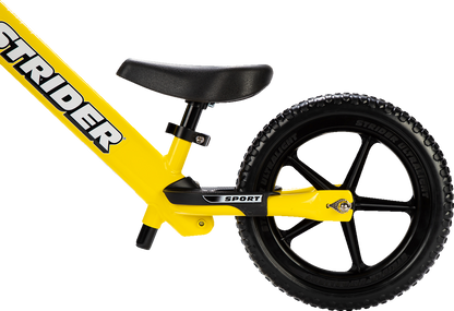 STRIDER 12" Sport Balance Bike - Yellow ST-S4YE