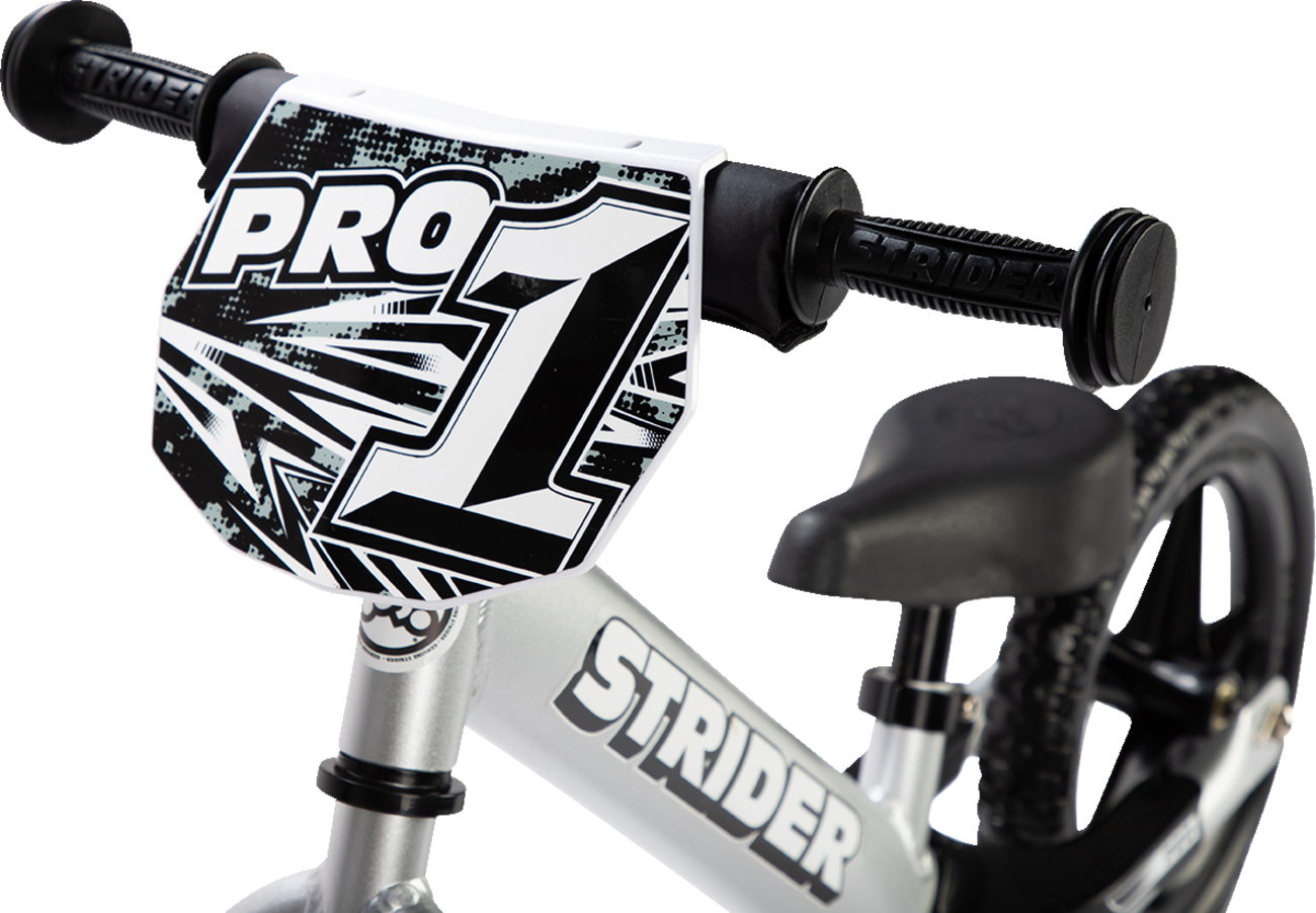 STRIDER 12" Pro Balance Bike - Silver ST-P4SI