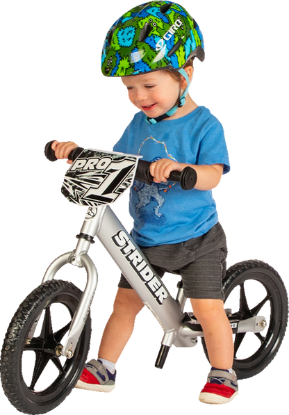 STRIDER 12" Pro Balance Bike - Silver ST-P4SI