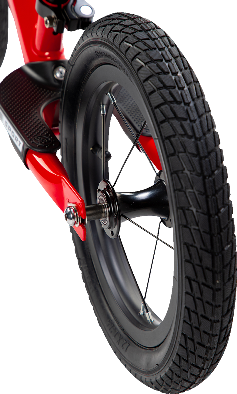STRIDER 12" High-Traction Wheels - Set PWHEEL-12-HT-BK