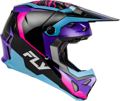 Youth Formula Cp Charge Helmet Black/Purple/Pink/Blue Yl