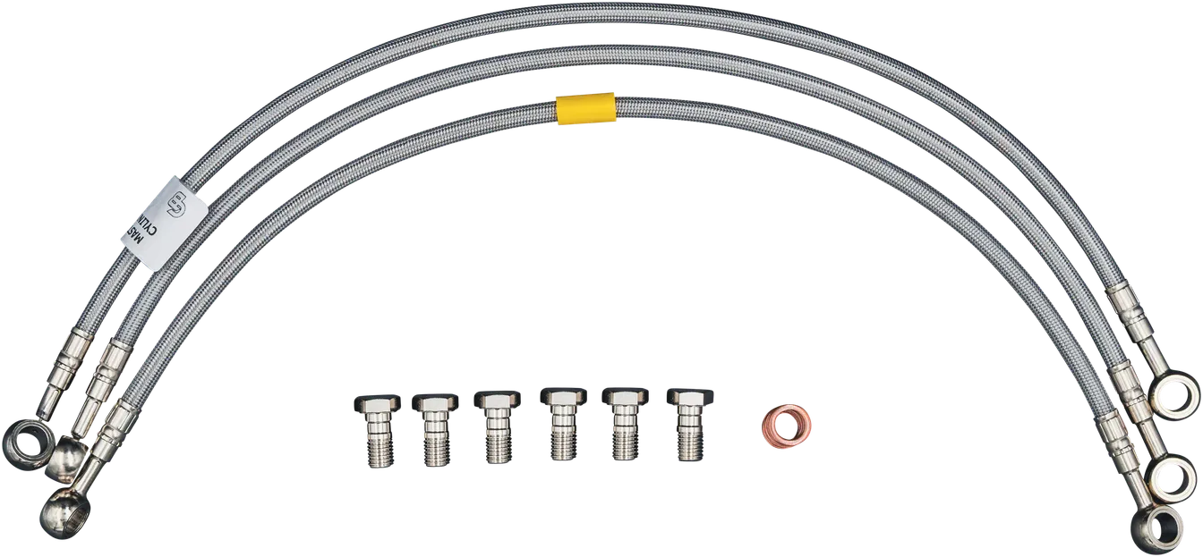 2 Line Front Brakeline Kit