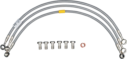 2 Line Front Brakeline Kit