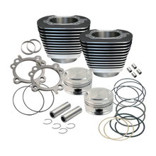 S&S Cycle 99-06 BT Replacement 3-7/8in Bore Cylinder & Piston Kit For S&S 95in Big Bore Kits- Wblack