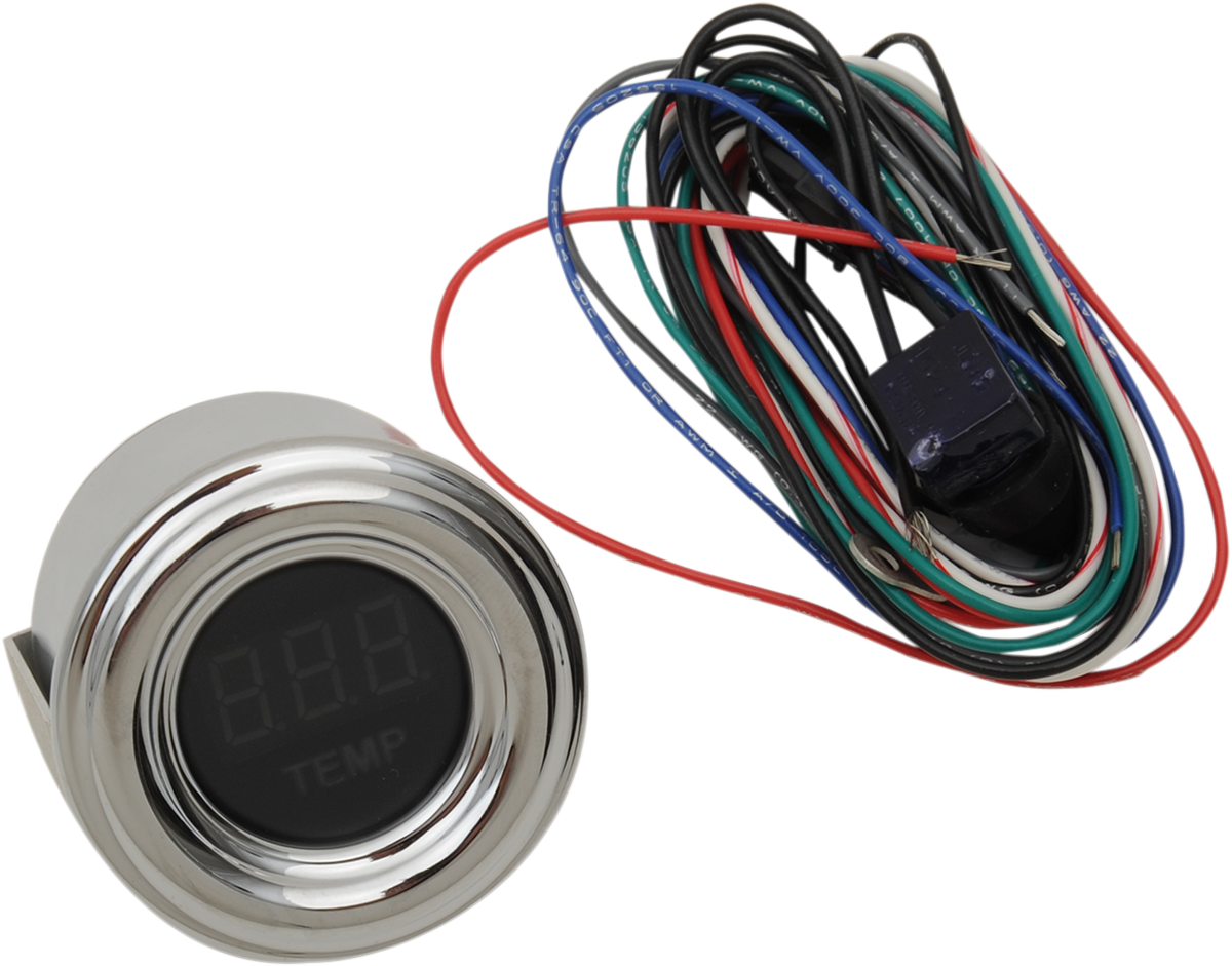 DAKOTA DIGITAL 1-7/8" MPH 4000 Series Oil Temperature Gauge - Retro - Red Display MCL-4073R