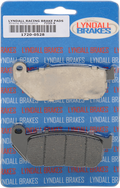 LYNDALL RACING BRAKES LLC X-Treme Brake Pads - Sportster 7233X