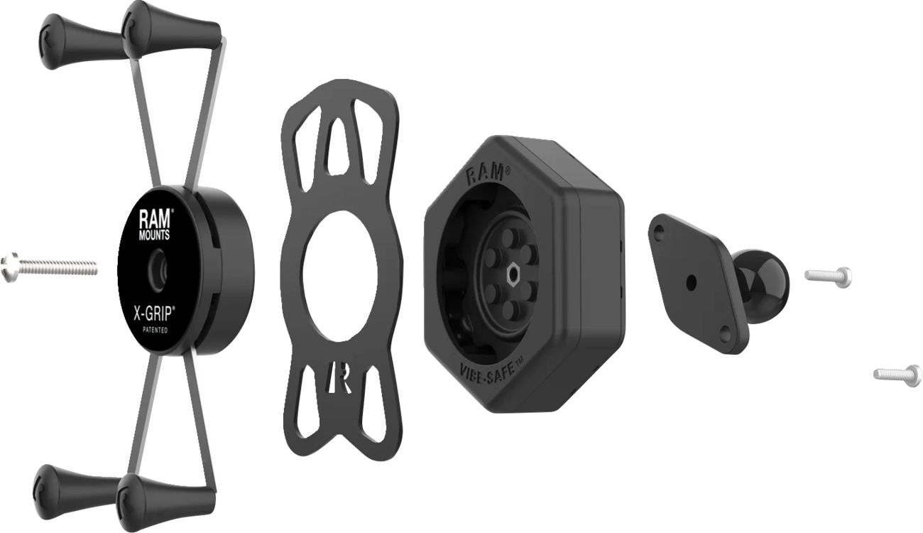 RAM MOUNTS X-Grip® Mount Kit - Vibe Safe™ - Adapter RAM-HOL-UN10B-462