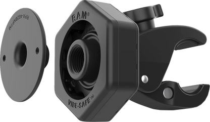 RAM MOUNTS Tough-Claw™ Small Clamp Base with Vibe-Safe™ Adapter - 5/8"-1-1/2" RAP-400-462NPT