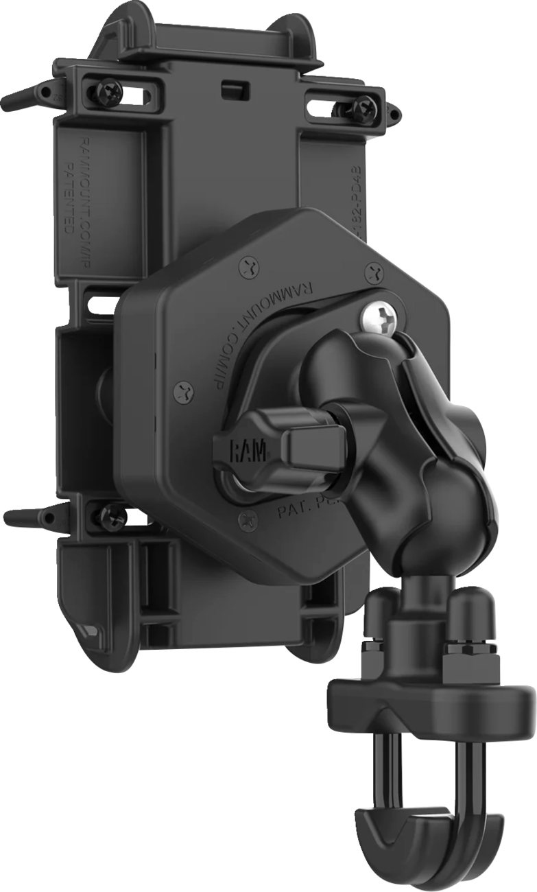 RAM MOUNTS Quick Grip™ Phone Mount with U-Bolt Base - Vibe Safe RAM-B-149Z-A-PD4-462