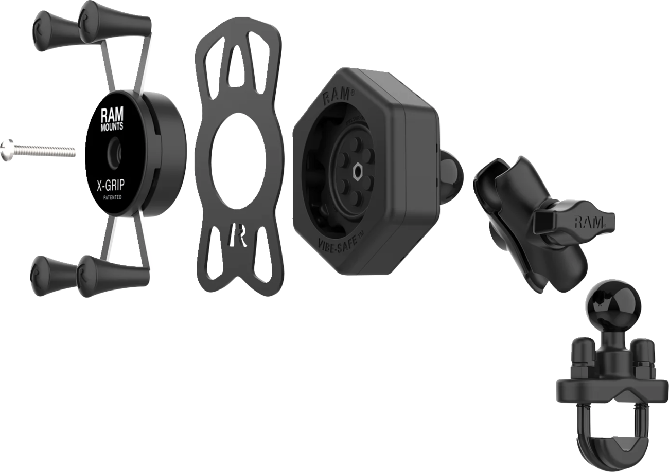 RAM MOUNTS X-Grip® Mount Kit - Vibe Safe™ - U-Bolt - Short RAM-B-149Z-A-UN7-462
